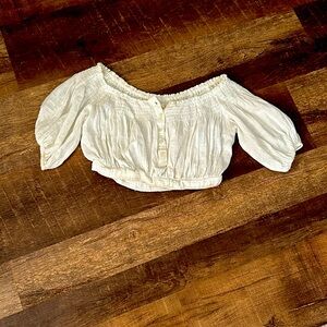 Cropped blouse